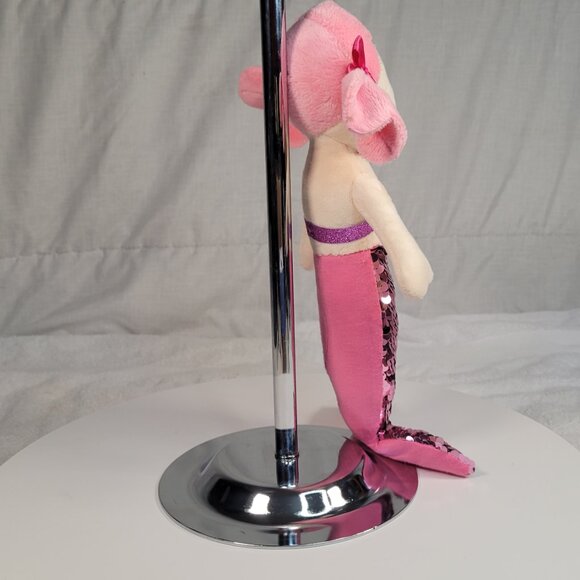 Dandee Mermaid Plush Doll Pink Sequin Tail - Picture 6 of 8